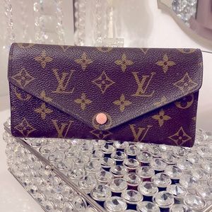 Louis Vuitton Emilie Wallet Pink Ballerine